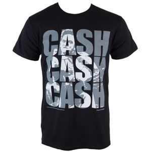 Tričko metal PLASTIC HEAD Johnny Cash Cash Cash Cash černá