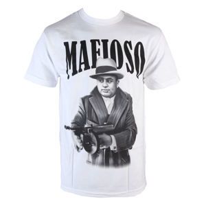 tričko hardcore MAFIOSO Capone černá bílá S