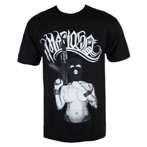 tričko hardcore MAFIOSO Ski Mask černá