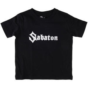 Tričko metal Metal-Kids Sabaton Logo černá 164