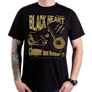 BLACK HEART Chopper And Bobber černá