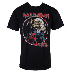 Tričko metal ROCK OFF Iron Maiden NOTB Vintage černá S