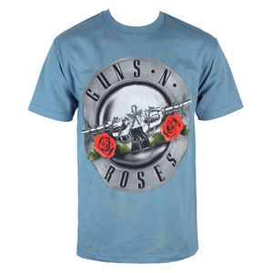 tričko metal BRAVADO Guns N' Roses Classic Faded černá modrá M