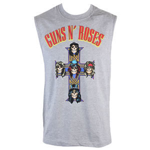 tílko pánské Guns n' Roses - Arched Logo - BRAVADO - 12161653