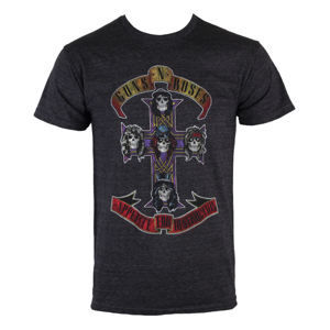 tričko metal BRAVADO Guns N' Roses Appetite Destruction černá šedá L