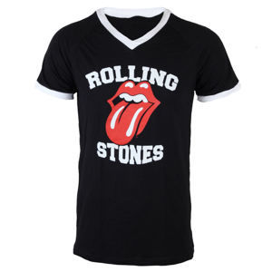 Tričko metal BRAVADO Rolling Stones Tongue Soccer černá