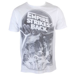 tričko INDIEGO Star Wars Empire Strikes Back Sublimation šedá bílá