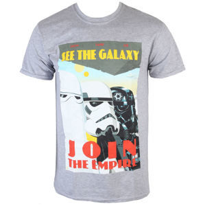tričko INDIEGO Star Wars Join The Empire šedá