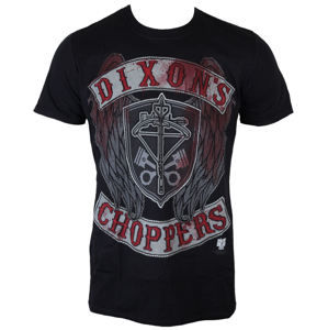 tričko INDIEGO The Walking Dead Dixons Choppers černá