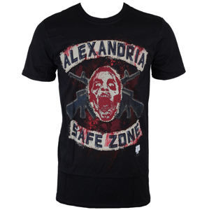 tričko INDIEGO The Walking Dead Safe Zone černá XL