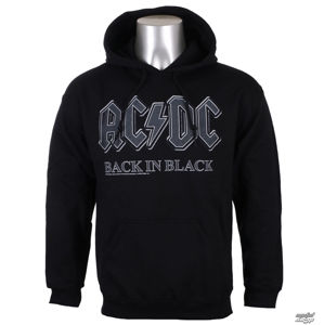 mikina s kapucí LOW FREQUENCY AC-DC Back In Black černá XXL