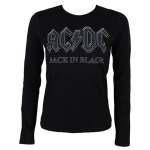 tričko metal LOW FREQUENCY AC-DC Back In Black černá S
