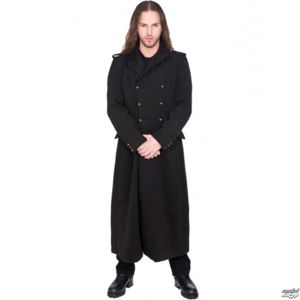 kabát pánský BLACK PISTOL - Army Coat Wool - BLACK - B-7-07-064-00
