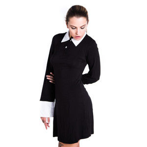 šaty dámské KILLSTAR - Addams - Black - KIL012 XL