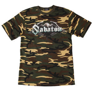 tričko pánské Sabaton - Inmate Camouflage - NUCLEAR BLAST - 2292 - POŠKOZENÉ - N433