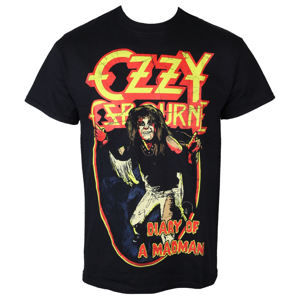 Tričko metal ROCK OFF Ozzy Osbourne Diary Of A Madman černá