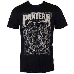 Tričko metal ROCK OFF Pantera 101 Proof Skull černá M
