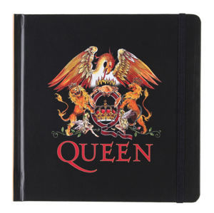 poznámkový blok Queen - Logo - ROCK OFF - QUNB01