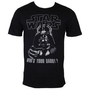 tričko LEGEND Star Wars Who´s Your Daddy černá S