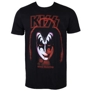 tričko metal PLASTIC HEAD Kiss Gene Simmons černá L