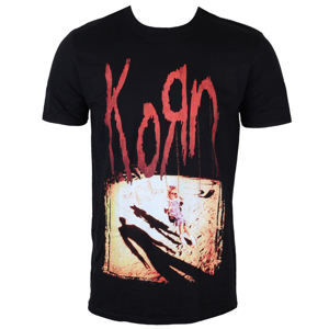 Tričko metal PLASTIC HEAD Korn Korn černá L