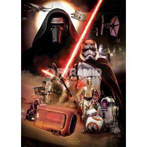 plakát Star Wars - Episode VII (Montage) - PYRAMID POSTERS - GPP51067