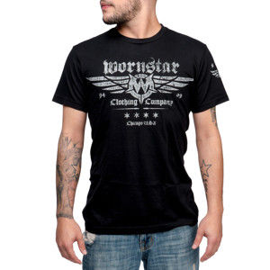 tričko hardcore WORNSTAR Machine Shop černá L