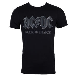 Tričko metal LOW FREQUENCY AC-DC Back In Black černá