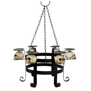 lustr na svíčky Skull - 766-6970