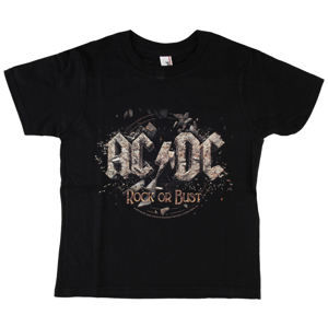 Tričko metal LOW FREQUENCY AC-DC Rock Or Bust černá S