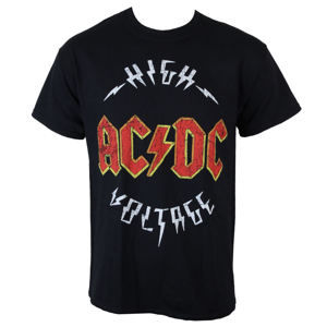 Tričko metal RAZAMATAZ AC-DC High Voltage černá