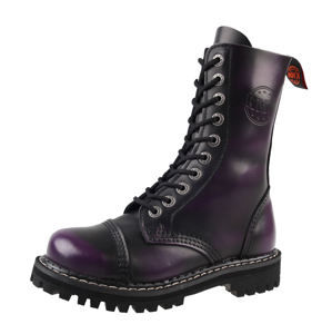 boty kožené KMM Deep Purple černá 36