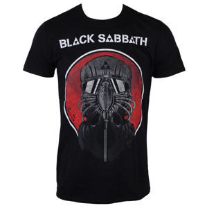 Tričko metal ROCK OFF Black Sabbath Live 14 černá XXL