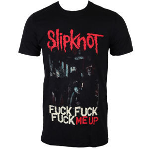 Tričko metal ROCK OFF Slipknot Fuck Me Up černá M