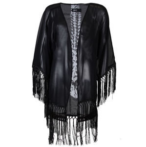 košile dámská IRON FIST - Spineless Kimono - Black - IFW004215
