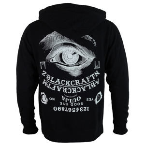 mikina s kapucí BLACK CRAFT Ouija černá L