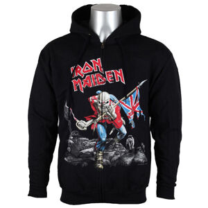 mikina s kapucí ROCK OFF Iron Maiden Scuffed Trooper černá M