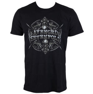 Tričko metal ROCK OFF Avenged Sevenfold Reflections černá XL