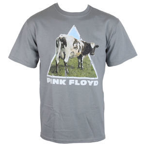 tričko metal LOW FREQUENCY Pink Floyd Atom Hear šedá XL