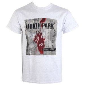 Tričko metal PLASTIC HEAD Linkin Park Hybrid Theory šedá bílá