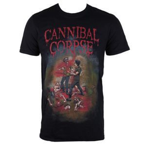 Tričko metal PLASTIC HEAD Cannibal Corpse Chainsaw černá XXL