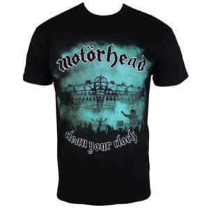 Tričko metal ROCK OFF Motörhead Clean your Clock Green černá vícebarevná S