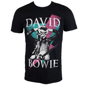 tričko metal ROCK OFF David Bowie Thunder černá XL
