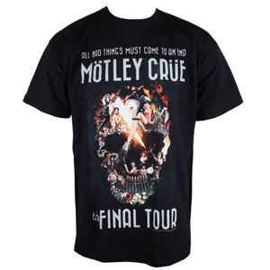 ROCK OFF Mötley Crüe Admat Final Tour černá vícebarevná S