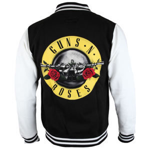 mikina bez kapuce ROCK OFF Guns N' Roses Circle Logo černá S