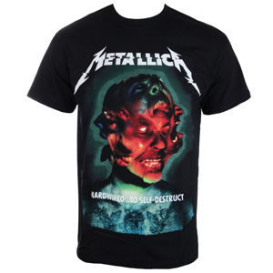 Tričko metal NNM Metallica Hardwired Album Cover černá vícebarevná XL