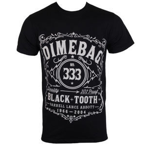 Tričko metal BRAVADO Dimebag Darrell WHISKEY DIMEBAG černá