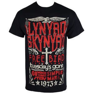 Tričko metal PLASTIC HEAD Lynyrd Skynyrd Freebird černá XXL