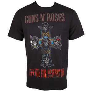 AMPLIFIED Guns N' Roses CLASSIC DIAMANTE černá