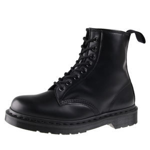 boty kožené unisex - DM 1460 MONO BLACK SMOOTH - Dr. Martens - DM14353001 47